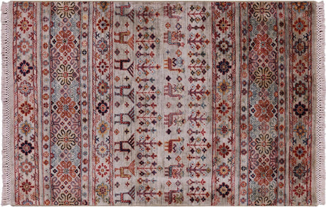 Tribal Persian Gabbeh Wool Rug - Manhattan Rugs
