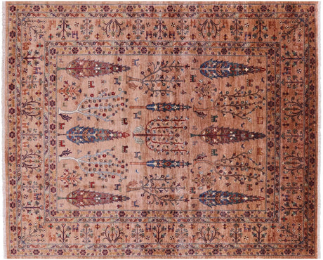 Tribal Persian Gabbeh Wool Area Rug - Manhattan Rugs