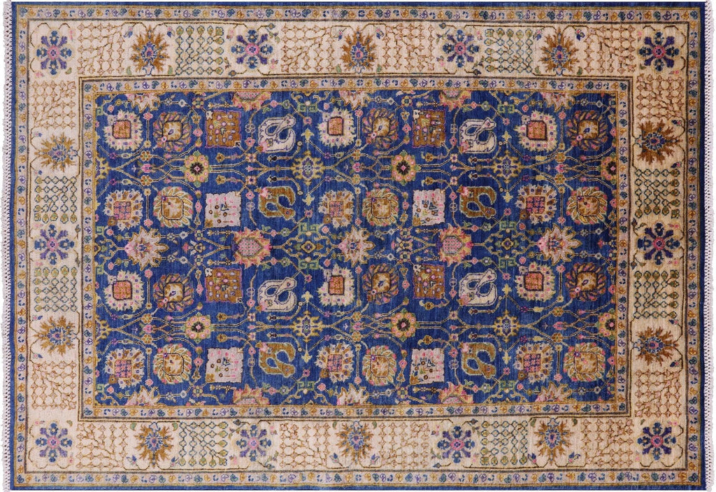 Persian Tabriz Hand Knotted Wool Area Rug - Manhattan Rugs