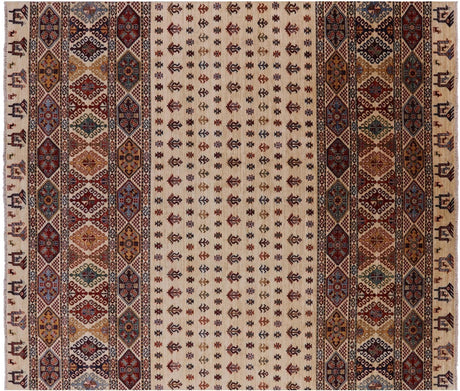 Tribal Persian Gabbeh Hand-Knotted Wool Rug - Manhattan Rugs