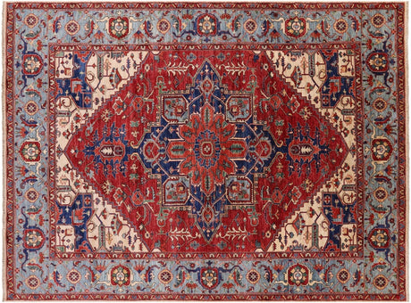 Persian Fine Serapi Hand Knotted Area Rug - Manhattan Rugs