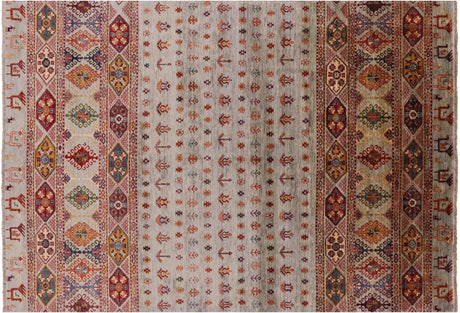 Hand Knotted Tribal Persian Gabbeh Rug - Manhattan Rugs