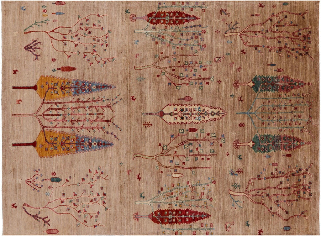 Handmade Tribal Persian Gabbeh Area Rug - Manhattan Rugs