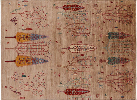 Handmade Tribal Persian Gabbeh Area Rug - Manhattan Rugs