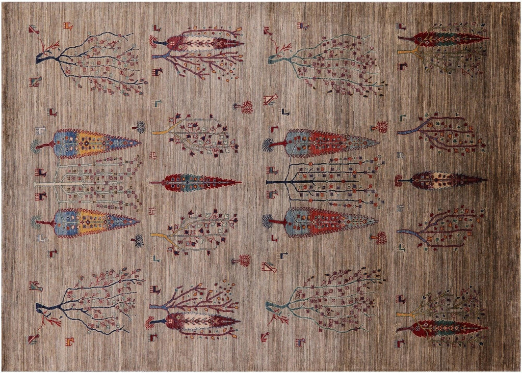 Handmade Tribal Persian Gabbeh Area Rug - Manhattan Rugs