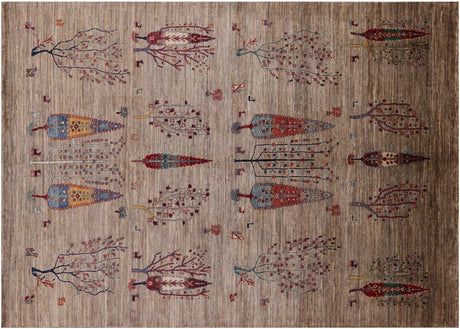 Handmade Tribal Persian Gabbeh Area Rug - Manhattan Rugs
