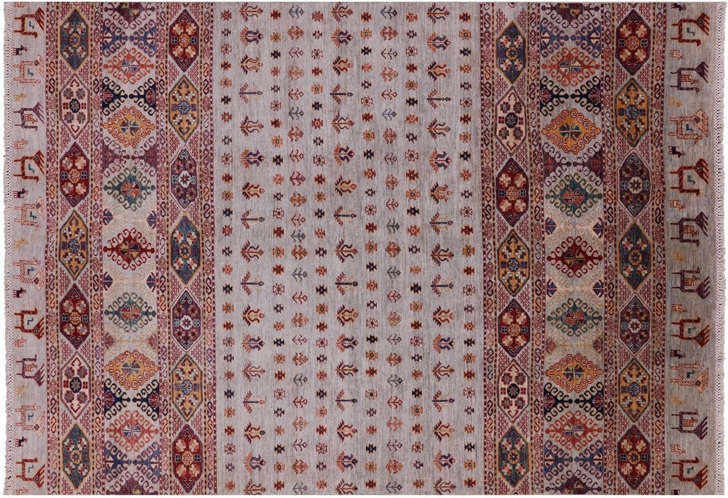 Tribal Persian Gabbeh Hand Knotted Rug - Manhattan Rugs