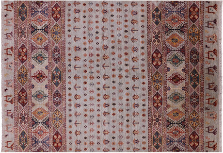 Tribal Persian Gabbeh Hand Knotted Rug - Manhattan Rugs