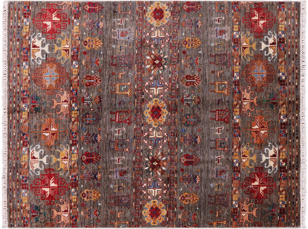 Hand Knotted Persian Gabbeh  Rug - Manhattan Rugs