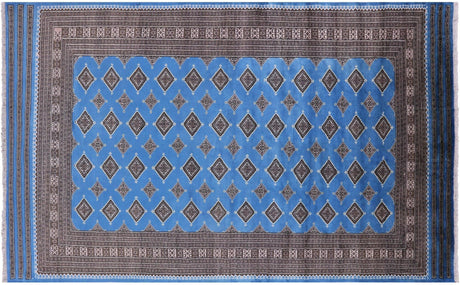 Silky Bokhara Handmade Wool Area Rug - Manhattan Rugs