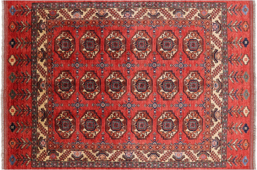 Fine Turkmen Handmade Wool Area Rug - Manhattan Rugs