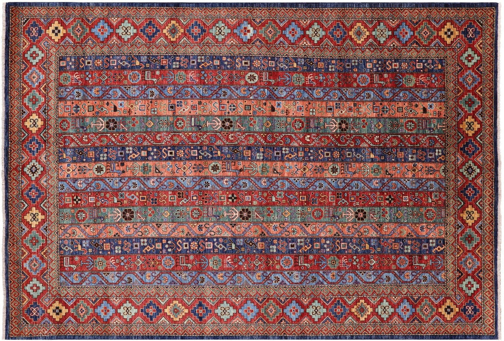 Tribal Persian Gabbeh Shall Handmade Rug - Manhattan Rugs
