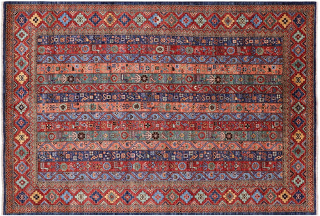Tribal Persian Gabbeh Shall Handmade Rug - Manhattan Rugs
