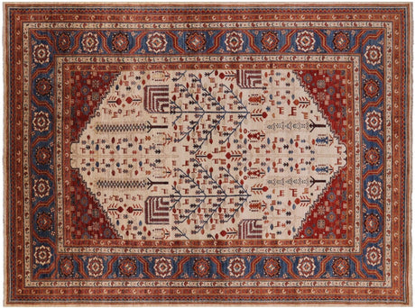 Persian Ziegler Hand Knotted Rug - Manhattan Rugs