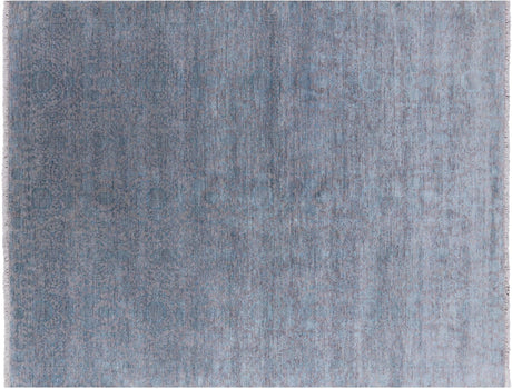 Contemporary Wool & Silk Area Rug - Manhattan Rugs