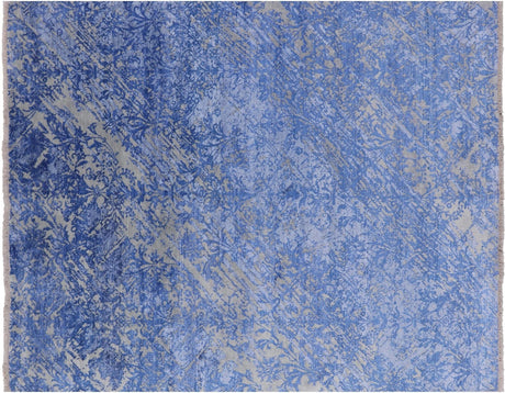 Contemporary Handmade Wool & Silk Rug - Manhattan Rugs