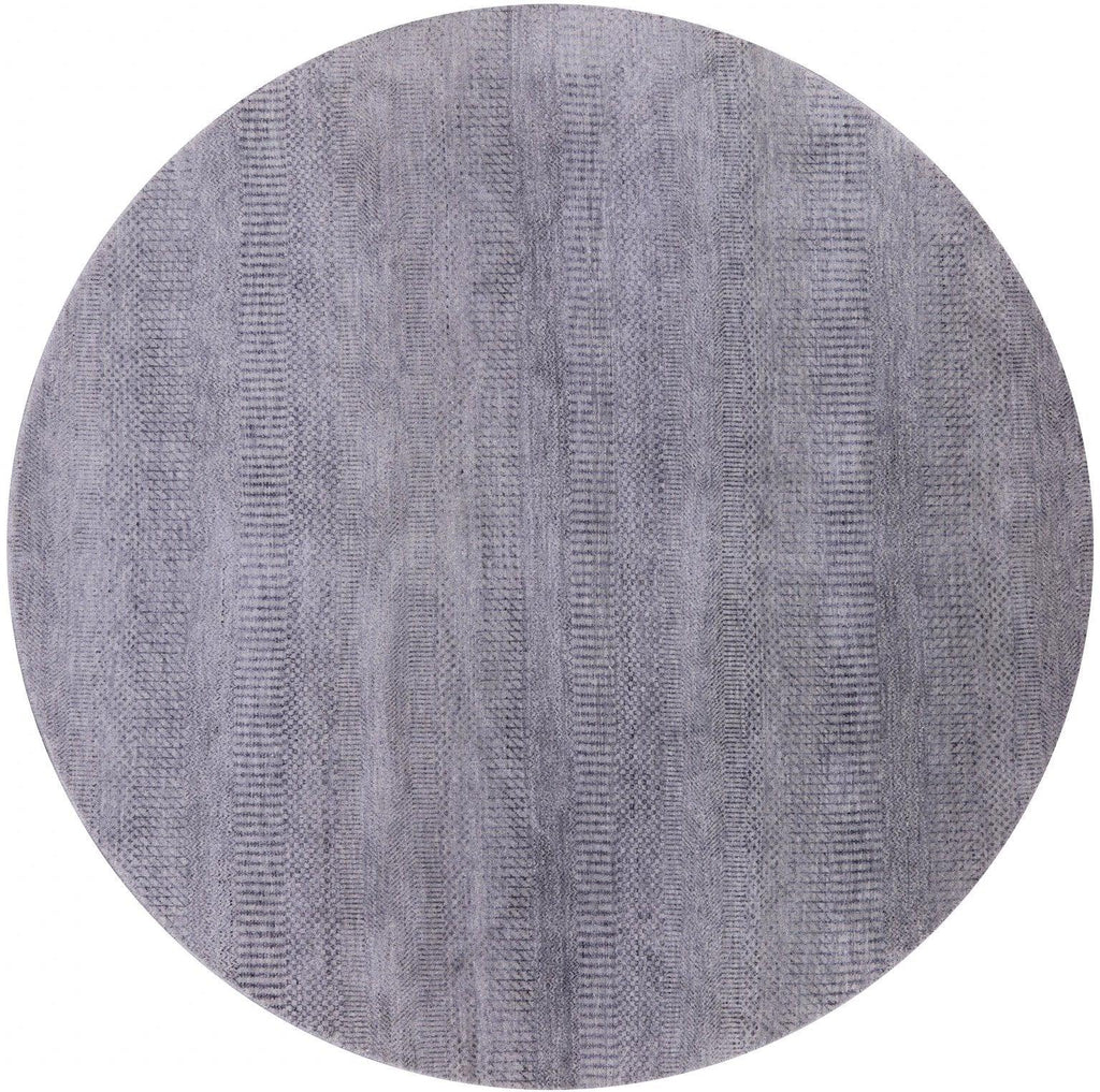Round Savannah Gabbeh Wool & Silk Rug - Manhattan Rugs