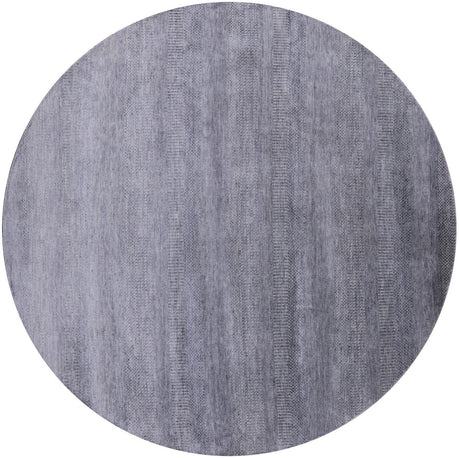 Round Wool & Silk Savannah Gabbeh Handmade Rug - Manhattan Rugs