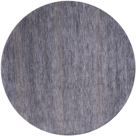 Round Savannah Gabbeh Hand Knotted Wool & Silk Rug - Manhattan Rugs