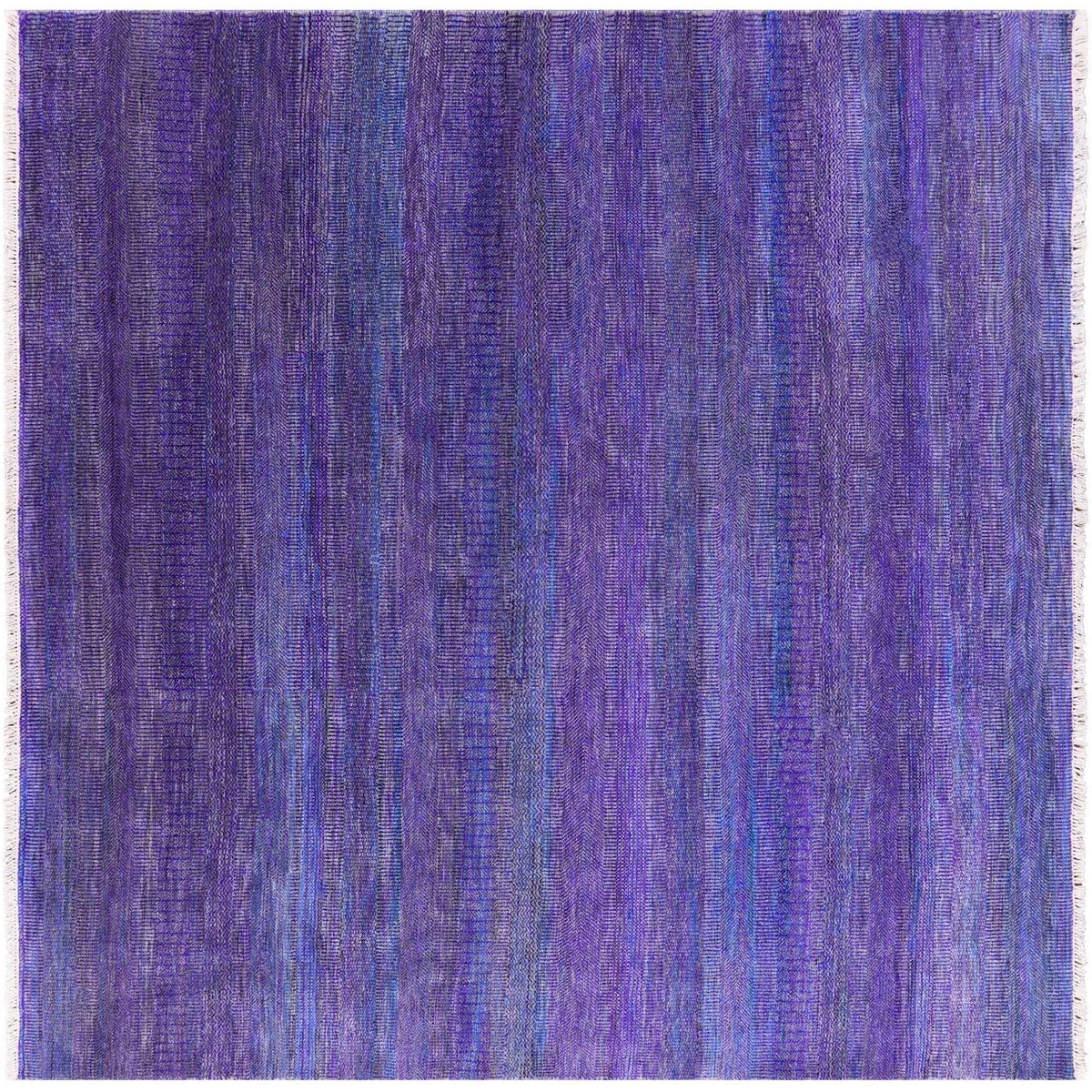 8' Square Savannah Gabbeh Wool & Silk Rug – Manhattan Rugs
