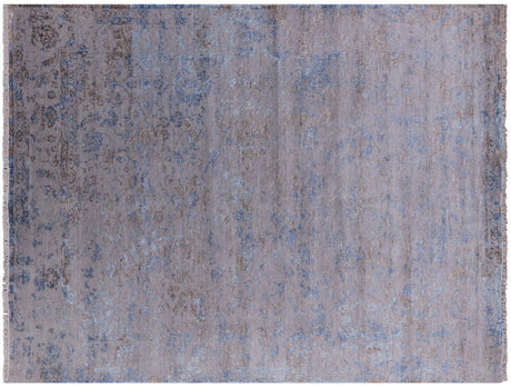 Hand Knotted Persian Wool & Silk Rug - Manhattan Rugs