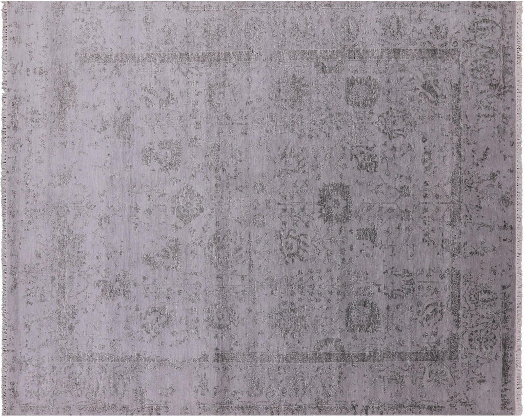 Wool & Silk Persian Tabriz Handmade Area Rug - Manhattan Rugs