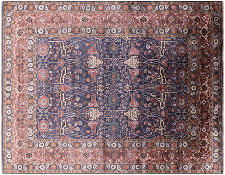 Persian Serapi Handmade Silk Area Rug - Manhattan Rugs