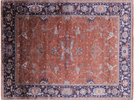 Handmade Silk Persian Serapi Area Rug - Manhattan Rugs