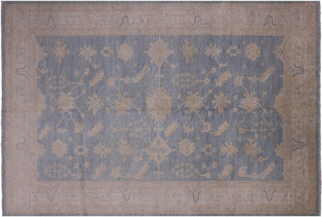 Oushak Hand Knotted Area Rug - Manhattan Rugs