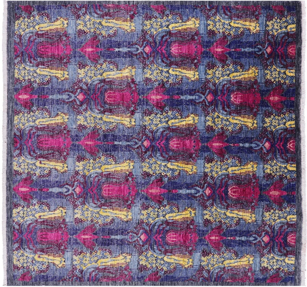 Square William Morris Hand Knotted Rug - Manhattan Rugs