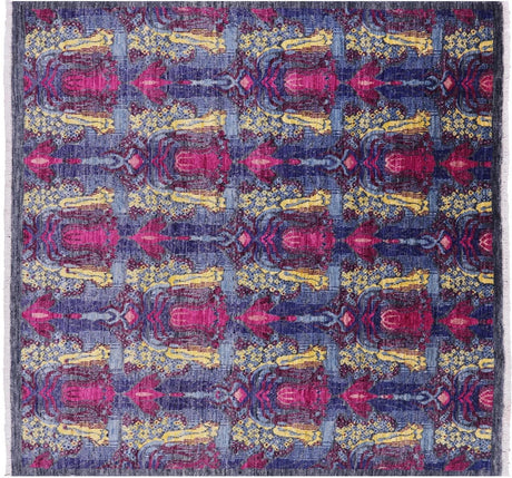 Square William Morris Hand Knotted Rug - Manhattan Rugs