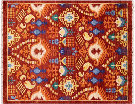 Handmade Persian Fine Serapi Rug - Manhattan Rugs