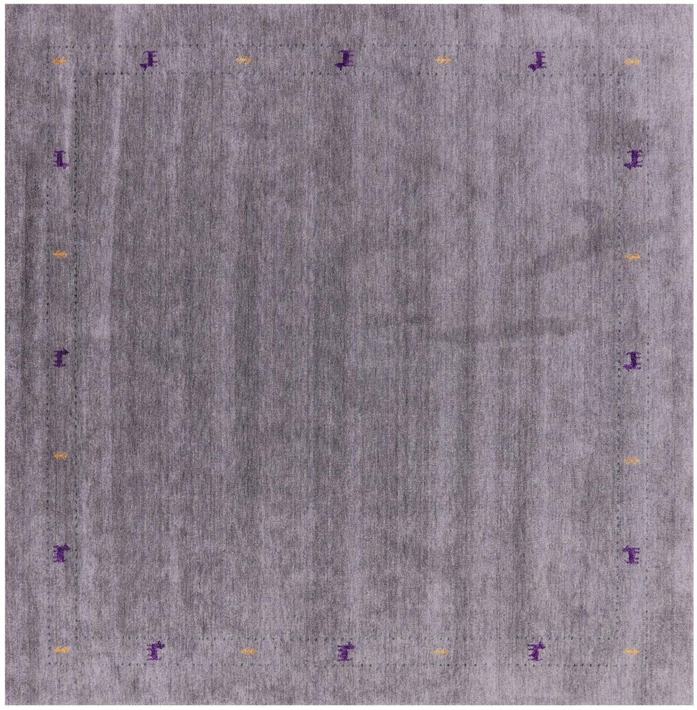 Square Persian Gabbeh Area Rug - Manhattan Rugs