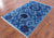Blue William Morris Hand Knotted Rug - Manhattan Rugs