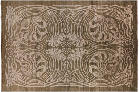 Modern Hand Knotted Wool Area Rug - Manhattan Rugs