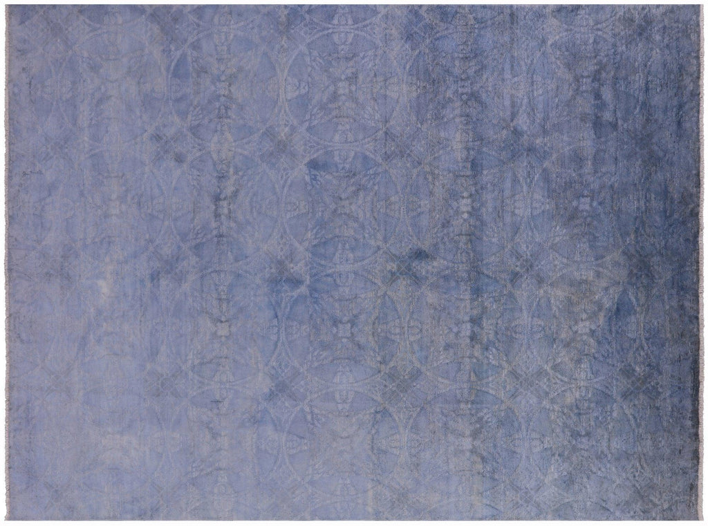 Overdyed Full Pile Wool Handmade Rug - Manhattan Rugs