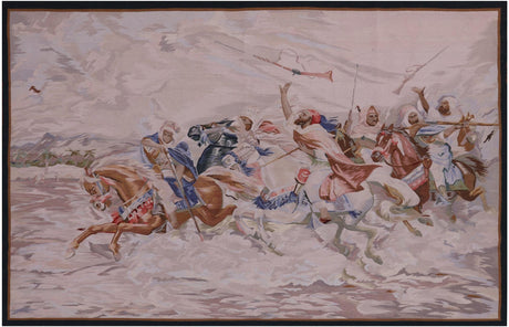 Hunting Tapestry Handmade Rug - Manhattan Rugs