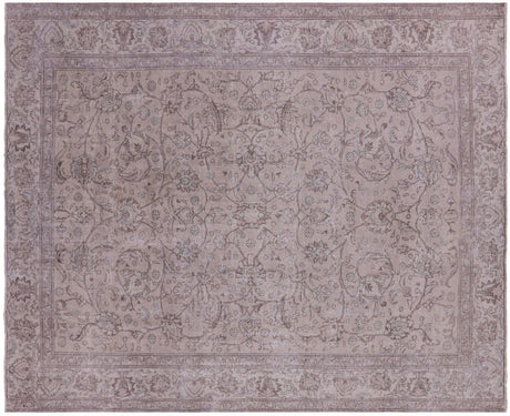 Handmade Persian Vintage White Wash Wool Area Rug - Manhattan Rugs