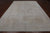 SUPER SALE Ivory 9' 7" X 12' 6" Persian Vintage White Wash Hand-Knotted Wool Rug - Q4626