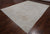 SUPER SALE Ivory 9' 7" X 12' 6" Persian Vintage White Wash Hand-Knotted Wool Rug - Q4626