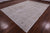 SUPER SALE Ivory 9' 5" X 12' 4" Persian Vintage Handmade White Wash Area Rug - Q4628
