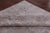 SUPER SALE Ivory 9' 5" X 12' 4" Persian Vintage Handmade White Wash Area Rug - Q4628