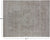 SUPER SALE Ivory Persian Vintage White Wash Handmade Rug 9' 6" X 12' 1" - Q4631