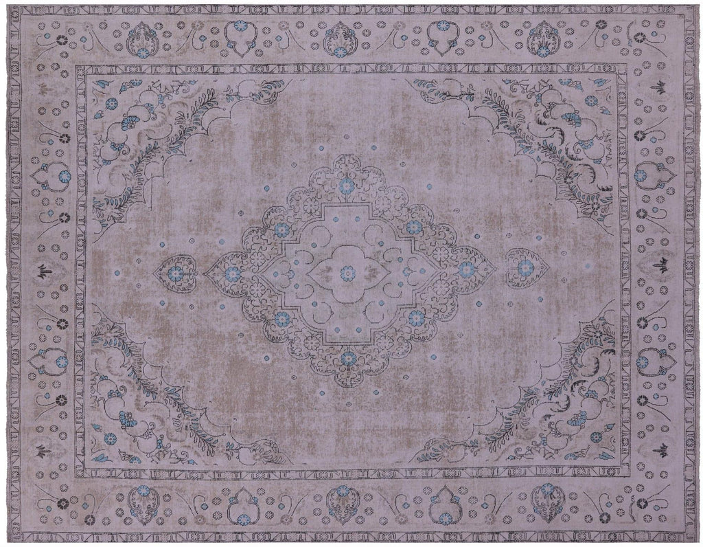 Handmade Persian Vintage White Wash Area Rug - Manhattan Rugs