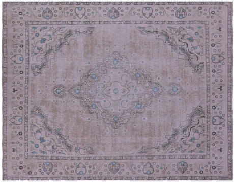 Handmade Persian Vintage White Wash Area Rug - Manhattan Rugs