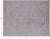 SUPER SALE Ivory Handmade Vintage White Wash Persian Rug 9' 6" X 12' 1" - Q4649