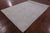 Ivory Persian Vintage White Wash Area Rug 6' 8" X 9' 5" - Q4654