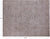 SUPER SALE Ivory 9' 7" X 12' 5" Persian Vintage White Wash Handmade Wool Rug - Q4700