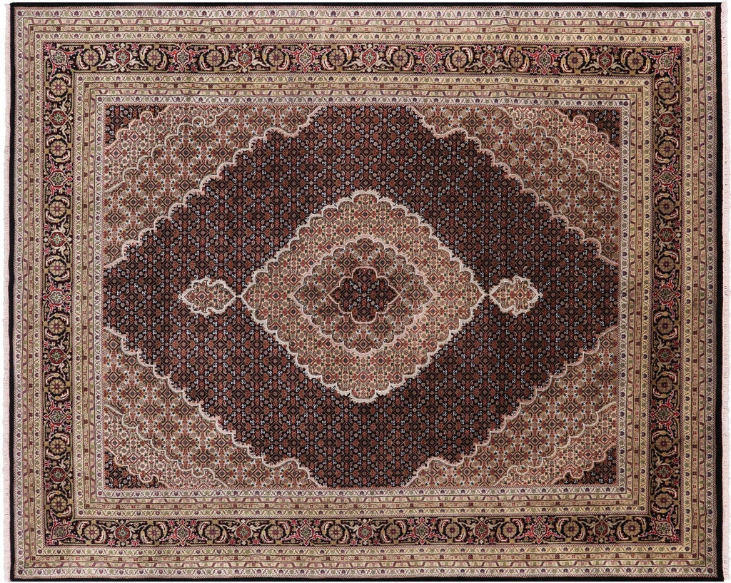 Tabriz Hand Knotted Wool & Silk Rug - Manhattan Rugs