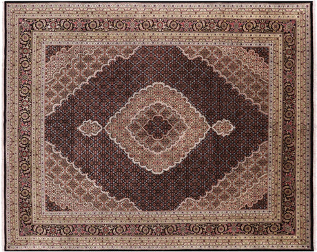 Tabriz Hand Knotted Wool & Silk Rug - Manhattan Rugs